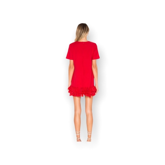 Tularosa Samantha Dress Bright Red - Picture 2 of 12